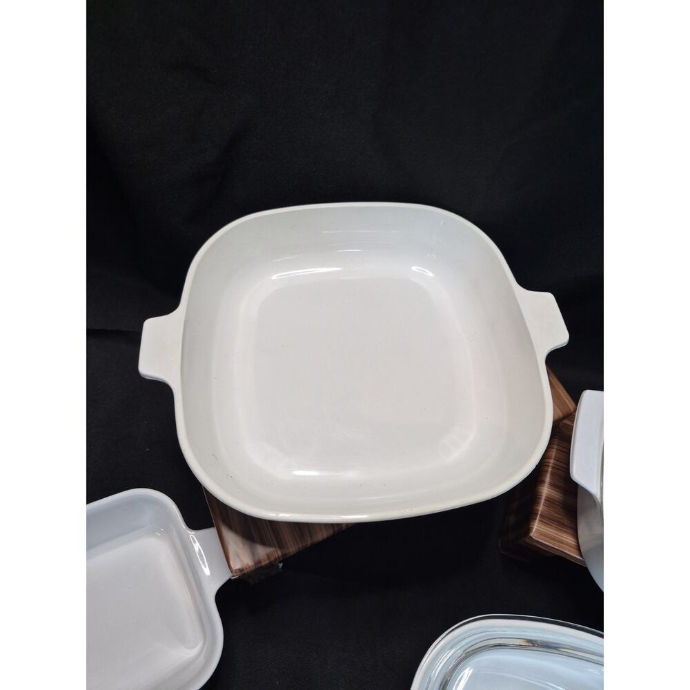 Vintage CorningWare Blue Cornflower Casserole Baking Dishes 7 Peices Plus 4 Lids - Picture 3 of 16